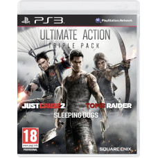 Ultimate Action Triple Pack (Just Cause 2, Sleeping Dogs, Tomb Raider) [английская версия] PS3