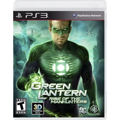 Green Lantern: Rise of the Manhunters - Зелёный Фонарь с поддержкой 3D [английская версия] PS3