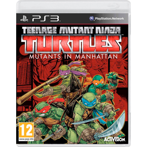 Teenage Mutant Ninja Turtles: Mutants in Manhattan [английская версия] PS3