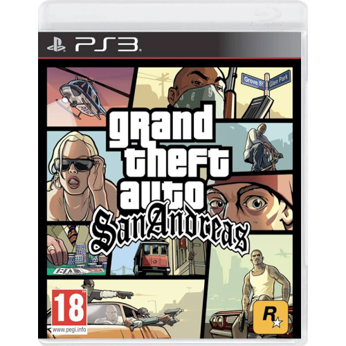 Grand Theft Auto (GTA): San Andreas [русские субтитры] PS3