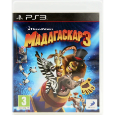 Мадагаскар 3 (Madagascar 3) The Video Game (Русская Версия) PS3 (Б/У)